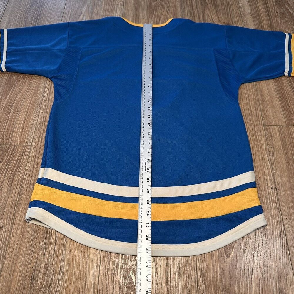 NHL Hockey St Louis Blues‎ Youth Size L/XL Blue/Yellow Jersey - Picture 8 of 11